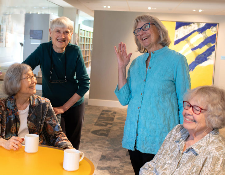 Group laughing