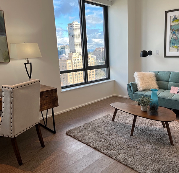 Living space interior